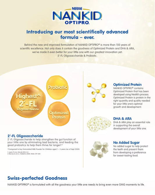 2x 1.2kg NANKID OPTIPRO STAGE 3