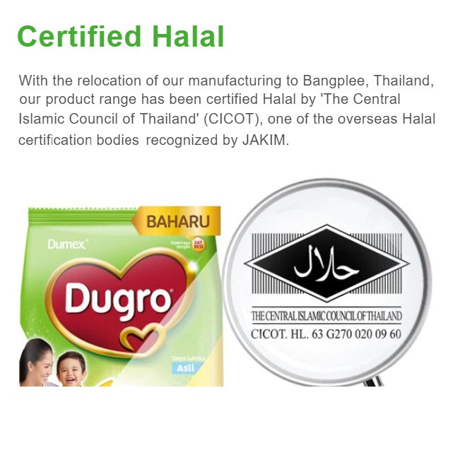 5x 850g DUGRO 4 - ORIGINAL