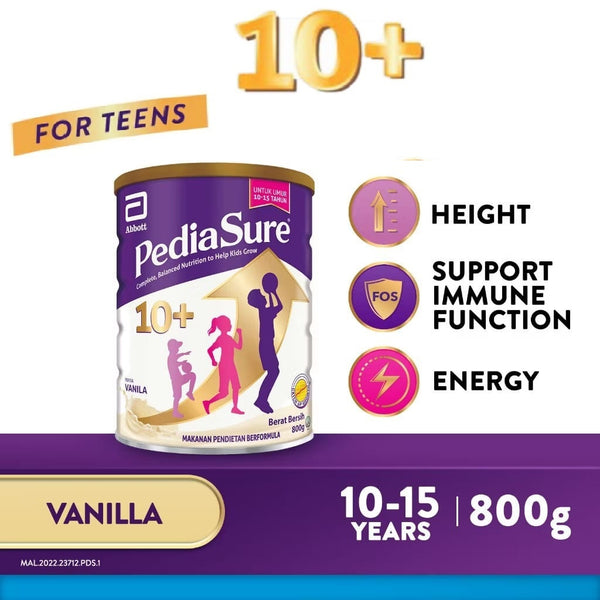800g PEDIASURE (10+) - VANILLA