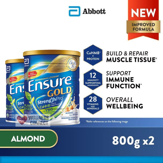 2x 800g Ensure Gold (Plant Based) ★Made in Singapore for Malaysia★