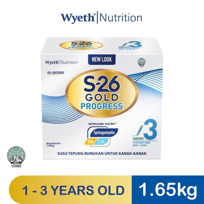 1.65kg Wyeth S26 Gold Stage 3 (Progress)