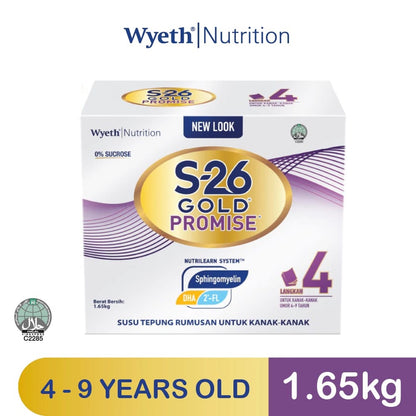 1.65kg Wyeth S26 Gold Stage 4 (Promise)