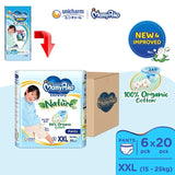 [Carton Sale] MAMYPOKO EXTRA DRY NATURE PANT (XXL Size) - 20 sheets x 6 packs
