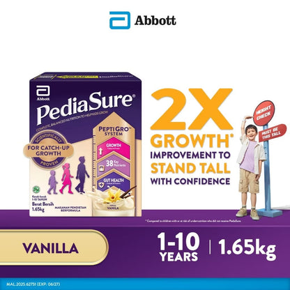 1.65kg PEDIASURE  - VANILLA