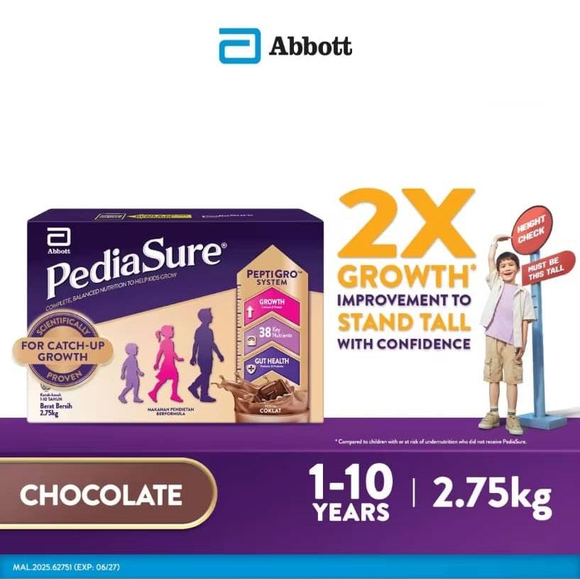 2.75kg PEDIASURE - CHOCOLATE