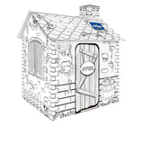 DIY Doodle Cardboard Playhouse Free marker pen