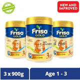 3x 900g FRISO GOLD 3-NEW