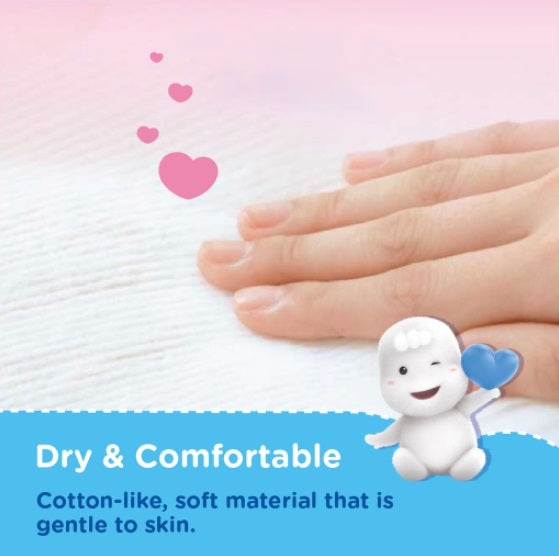 [Carton Sale] MAMYPOKO EXTRA DRY PANT (GIRLS) - 14 sheets x 4